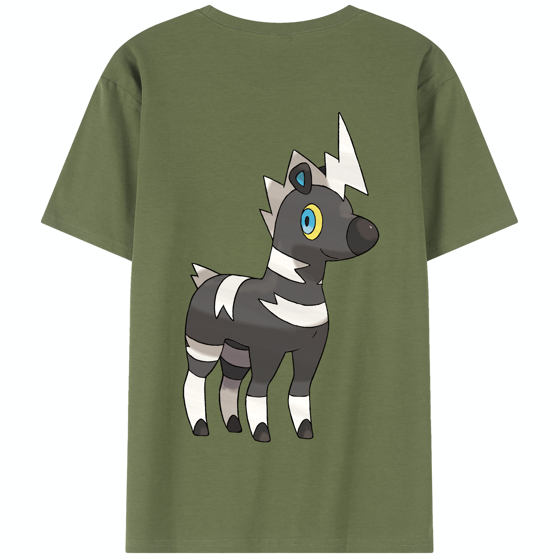 （画像用） ポケットモンスター Pokémon 綿100％半袖Tシャツ（背面プリント）